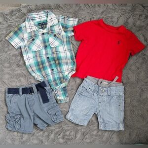 Boys Polo Gap TS clothing lot Size 12-18 months